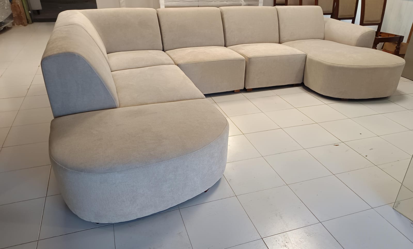 Sofá Modular NUAGE: Elegancia Orgánica y Confort Infinito - Imagen 3